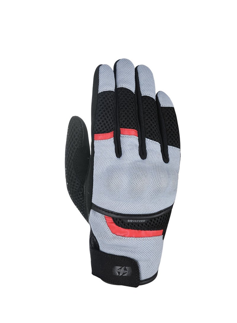 Oxford Oxford Brisbane Air Glove Tech Grey & Black-Large - Image 1