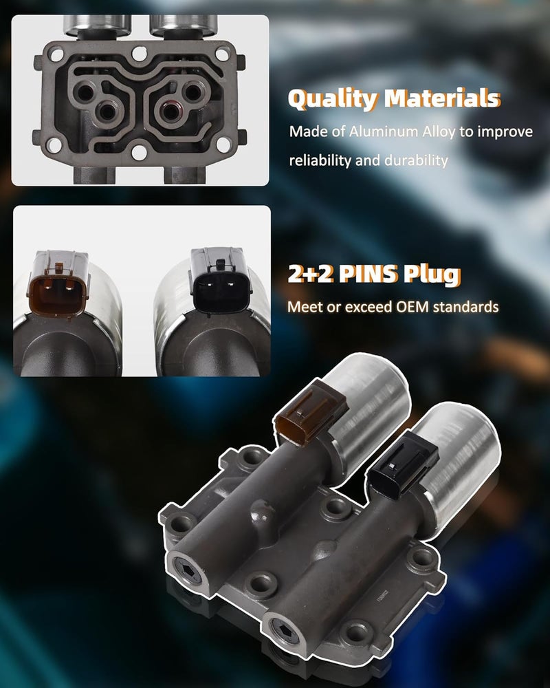 E-Shin 28260-PRP-014 Transmission Dual Linear Solenoid with Gasket for Honda and Acura - Image 2