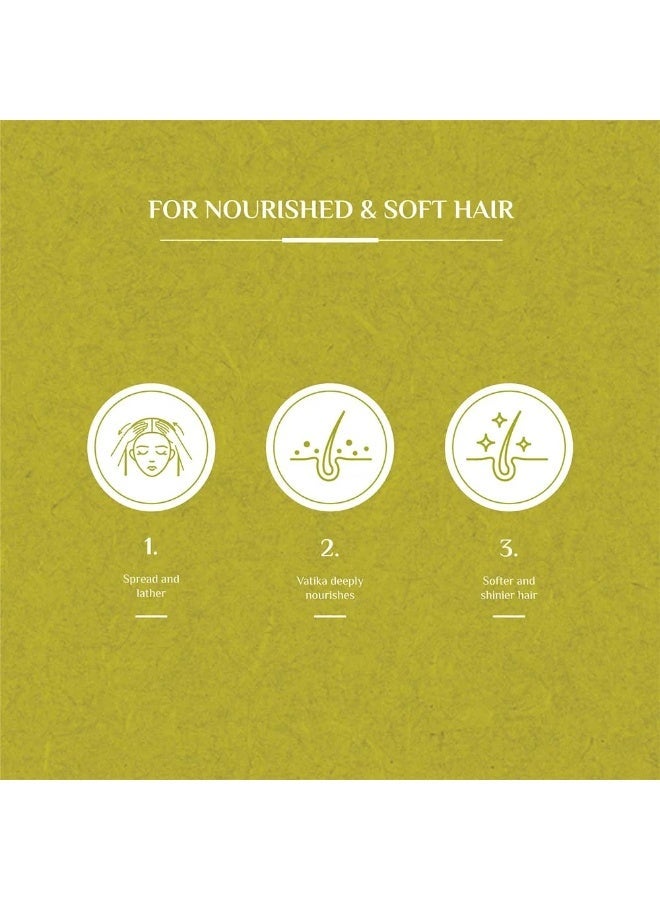 فاتيكا ناتشورالز شامبو يغذي ويحمي الشعر بخلاصة الزيتون والحناء 400مل - Image 5