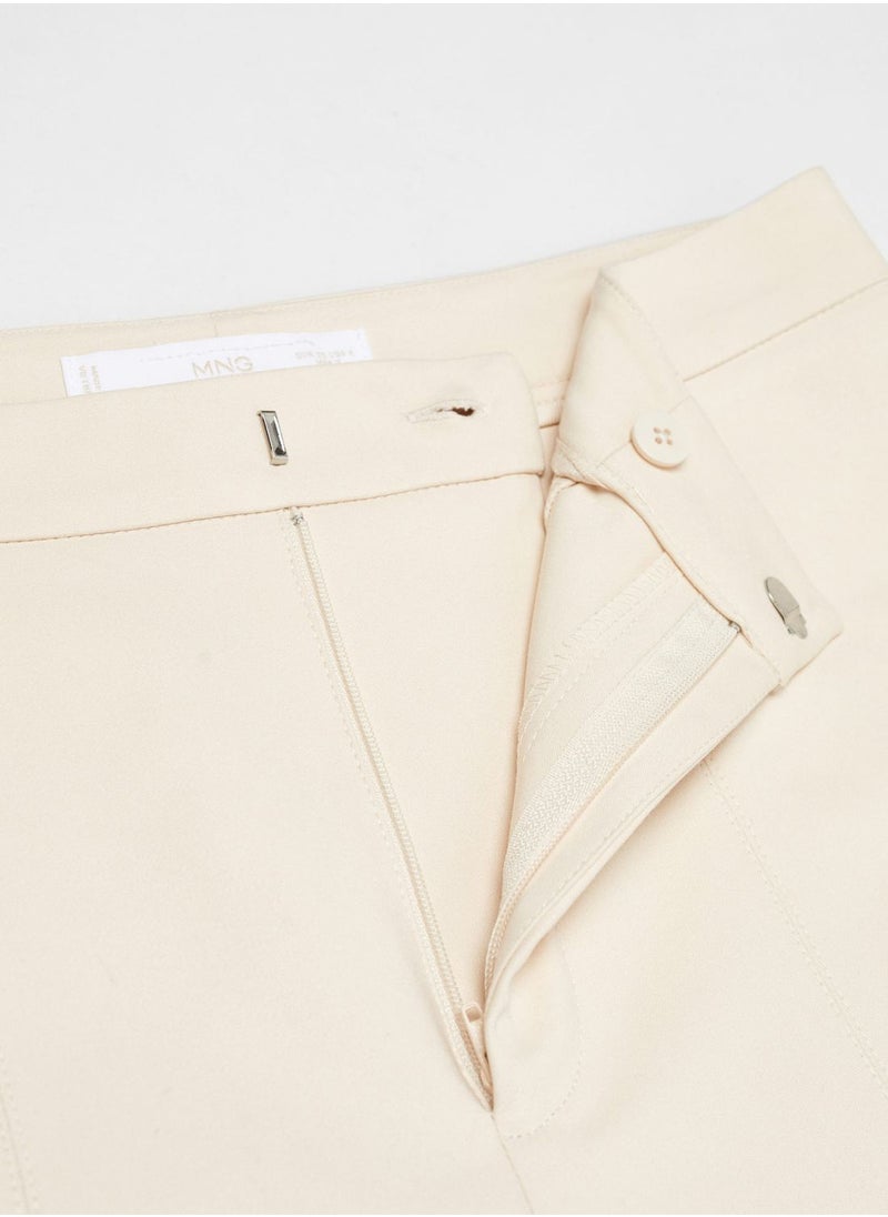 MANGO - High Waist Pants - Image 1