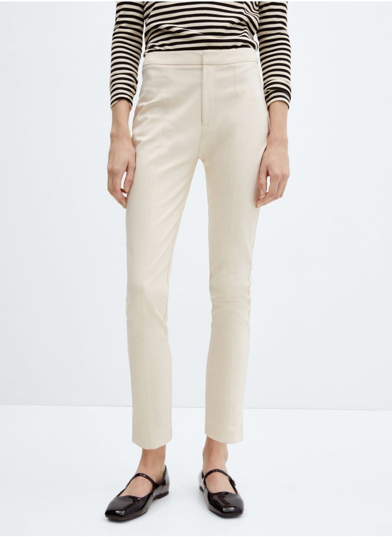 MANGO - High Waist Pants - Image 1
