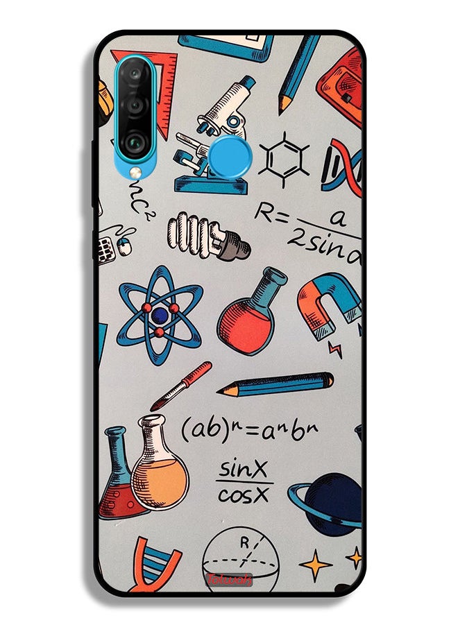 Tolwak - Huawei P30 lite Protective Case Cover Science Tags - Image 1