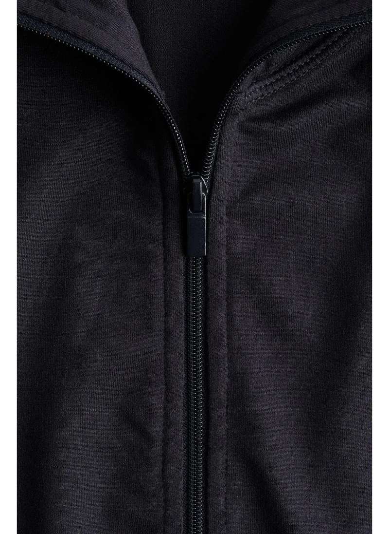 H&M Soft-touch zip-through cardigan