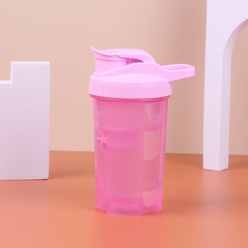 YL Factory Direct 500ML Plastic Shaker Bottle for Protein Powder, Fitness &  Milkshakes - Image 1