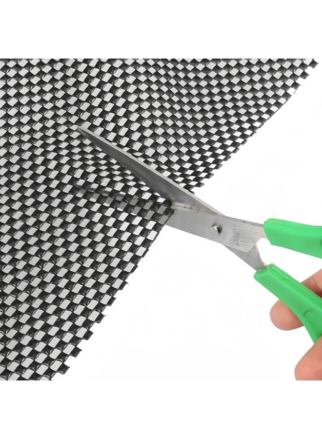 McDou Reusable Non-Slip Rug Gripper Pad - Cuttable PVC Mat for Hardwood Floors, Tiles, Home, Kitchen, Office & Car (Black, 120×100CM) - Image 2