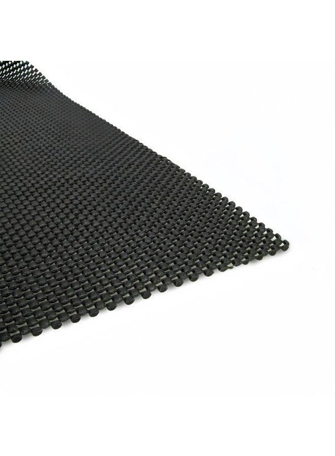 McDou Reusable Non-Slip Rug Gripper Pad - Cuttable PVC Mat for Hardwood Floors, Tiles, Home, Kitchen, Office & Car (Black, 120×100CM) - Image 4