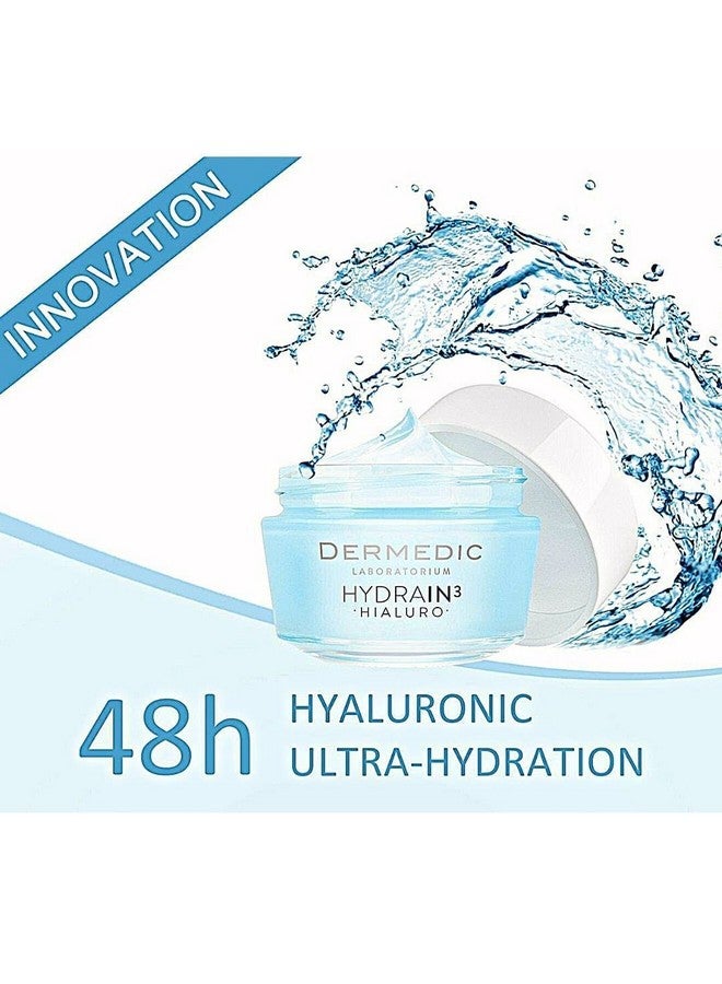 ديرميدك Dermamedic Hydrain3 Hialuro Creamgel فائق الترطيب 50 جم لجميع أنواع البشرة التي تحتاج إلى الترطيب من Dermedic - Image 5