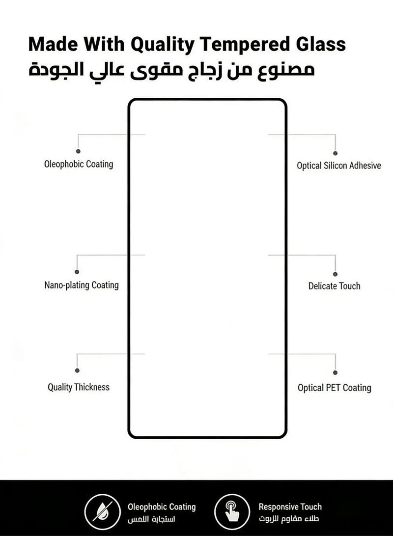 مستقبل نوفا واقي شاشة وكاميرا لهاتف سامسونج جالكسي اس 25 الترا - درع تغطية كاملة عالي الشفافية للحماية من الخدوش والصدمات - واقي الشاشة والكاميرا لهاتف سامسونج جالكسي اس 25 الترا - Image 5