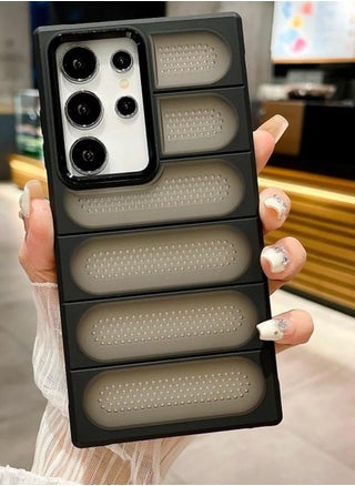Heat Dissipation Case for Samsung Galaxy S23 Ultra (6.8") Case, Cooling Phone Case with Non-Slip Textured, Anti-Scratch Shockproof Cellular Hole Heat Protective Cover (Black) - pzsku/ZF6500D6AE8CD82A1CD19Z/45/1745865000/9718c931-f4ef-44ff-b302-65a7e78b121f