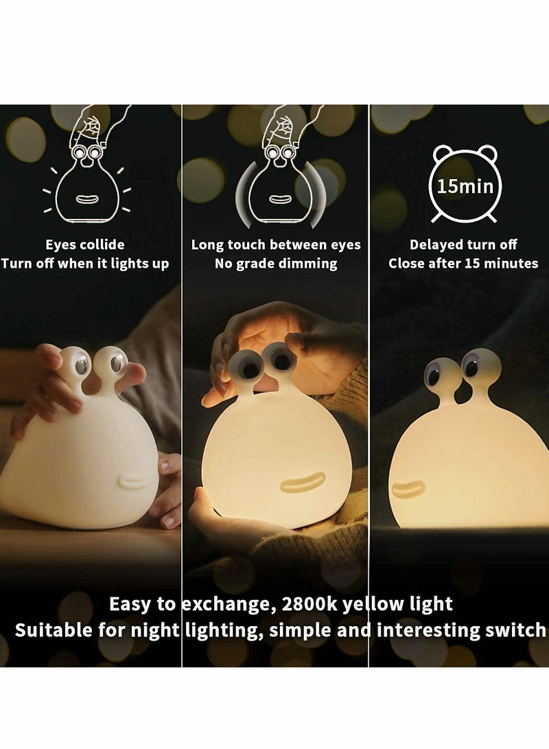 Excefore Kids Night Light, Gifts for Girls and Boy, Cute Night Lights for Children Room Room, Soft Nightlight with Touch Sensor, USB Rechargeable Baby Toddler Decor - Image 2