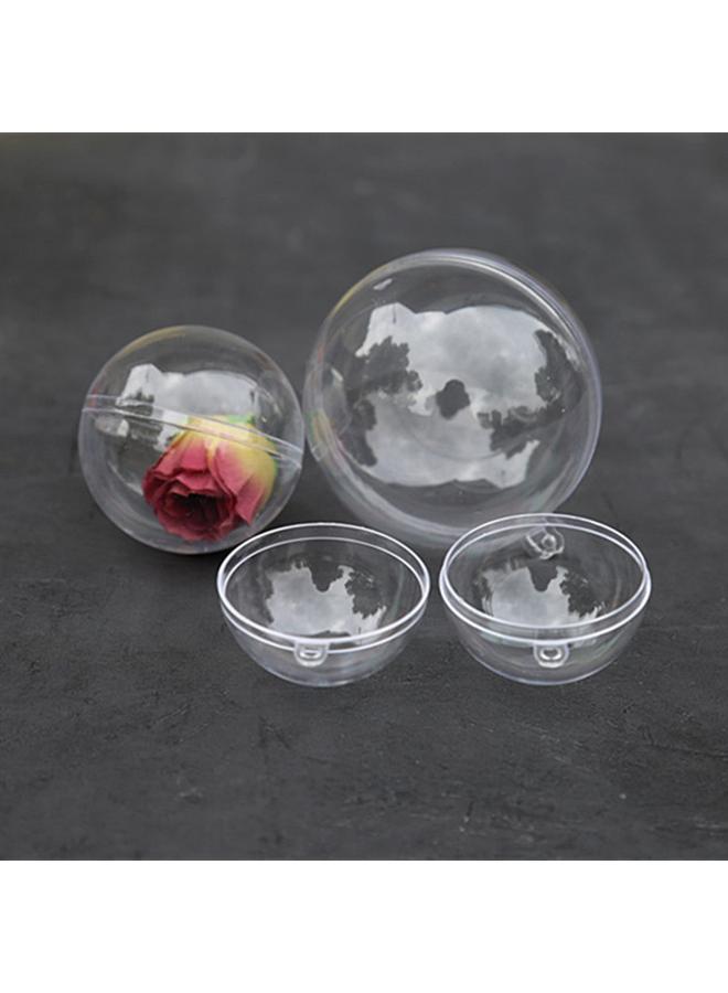 Bluejw Net Celebrous Knocking Star Cake Chocolate Hollow Ball Mould Plastic Opening And Closing Ball Pendant Baking Decoration - Image 2