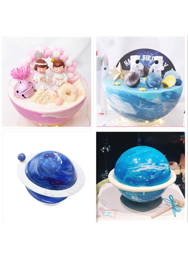 Bluejw Net Celebrous Knocking Star Cake Chocolate Hollow Ball Mould Plastic Opening And Closing Ball Pendant Baking Decoration - Image 4