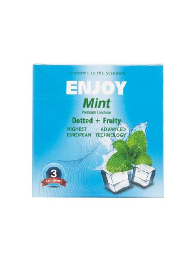 3-Piece Condoms - Mint Flavour