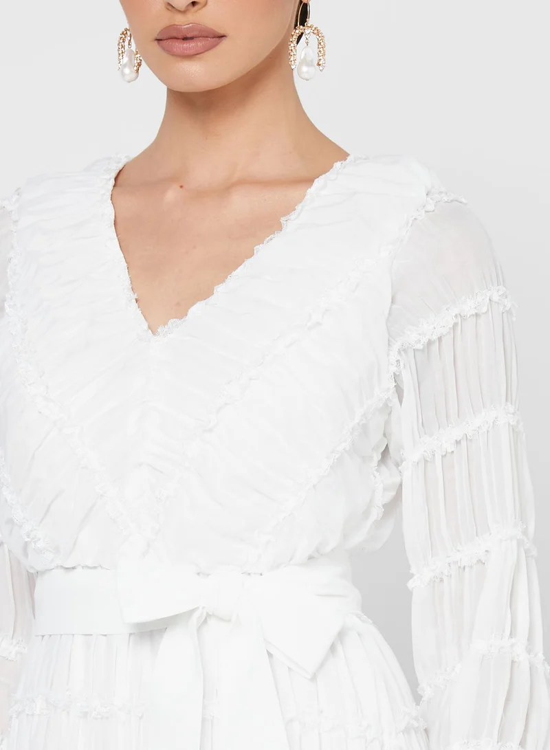 Khizana Tiered Smock Dress