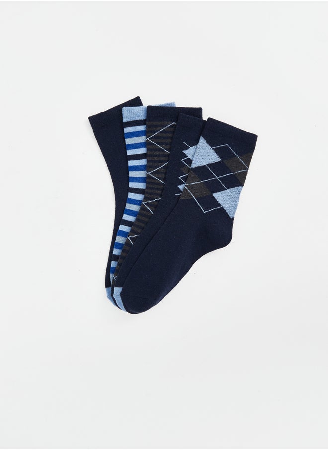 LC WAIKIKI Patterned Boy Socket Socks 5-Pack  - Image 2