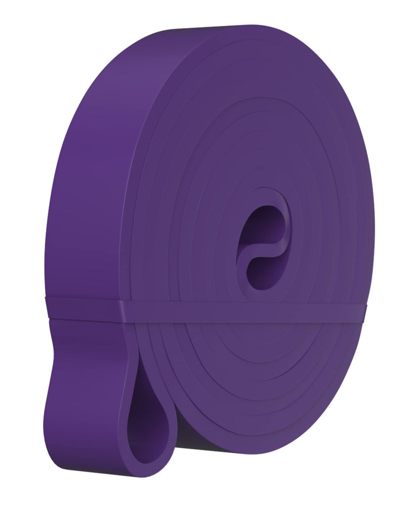 ELKO Heavy Resistance Bands, Pull up resist bands for workout, Chin Ups, Pull Ups, Stretching, Weight Loss, & Powerlifting for Men & Women (Purple) - Image 1