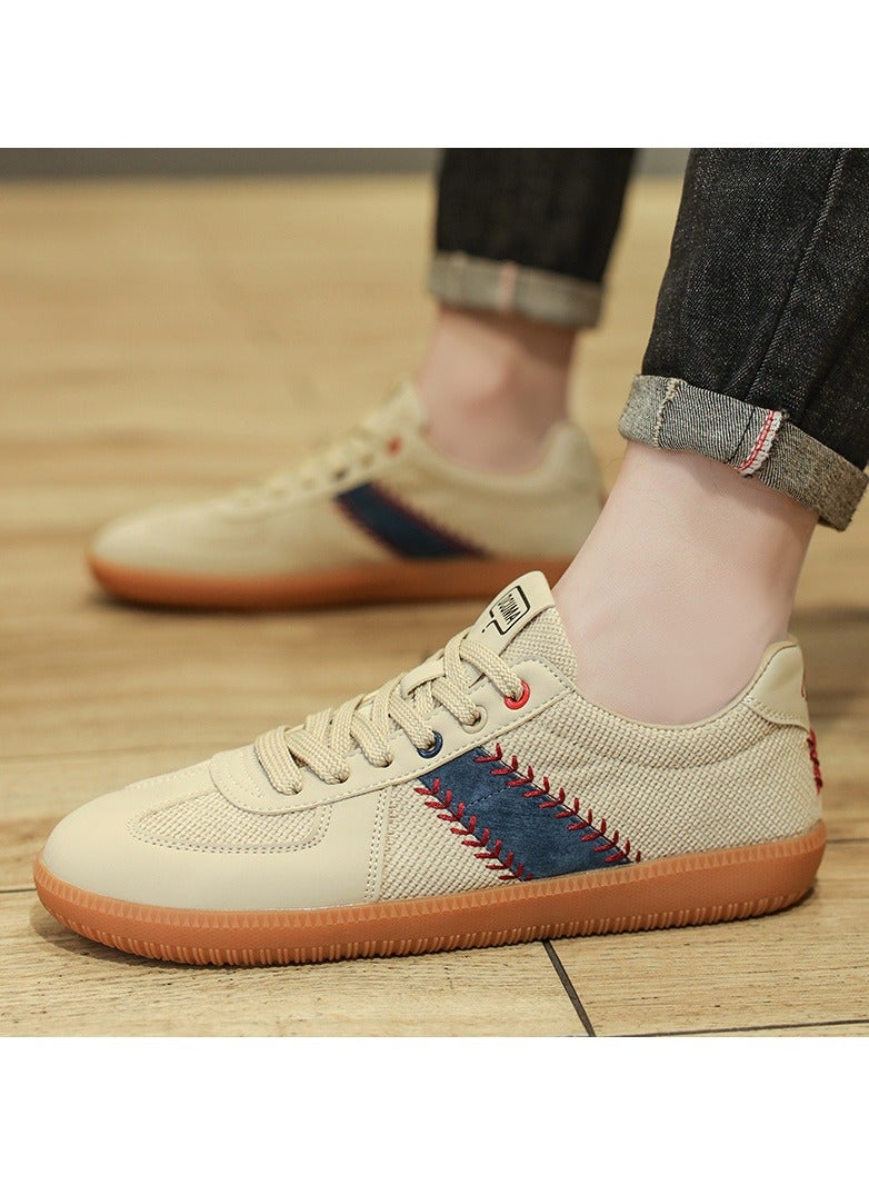 Loquat حذاء رياضي خارجي جديد كاجوال عصري من القماش بتصميم زوج واحد - Image 2