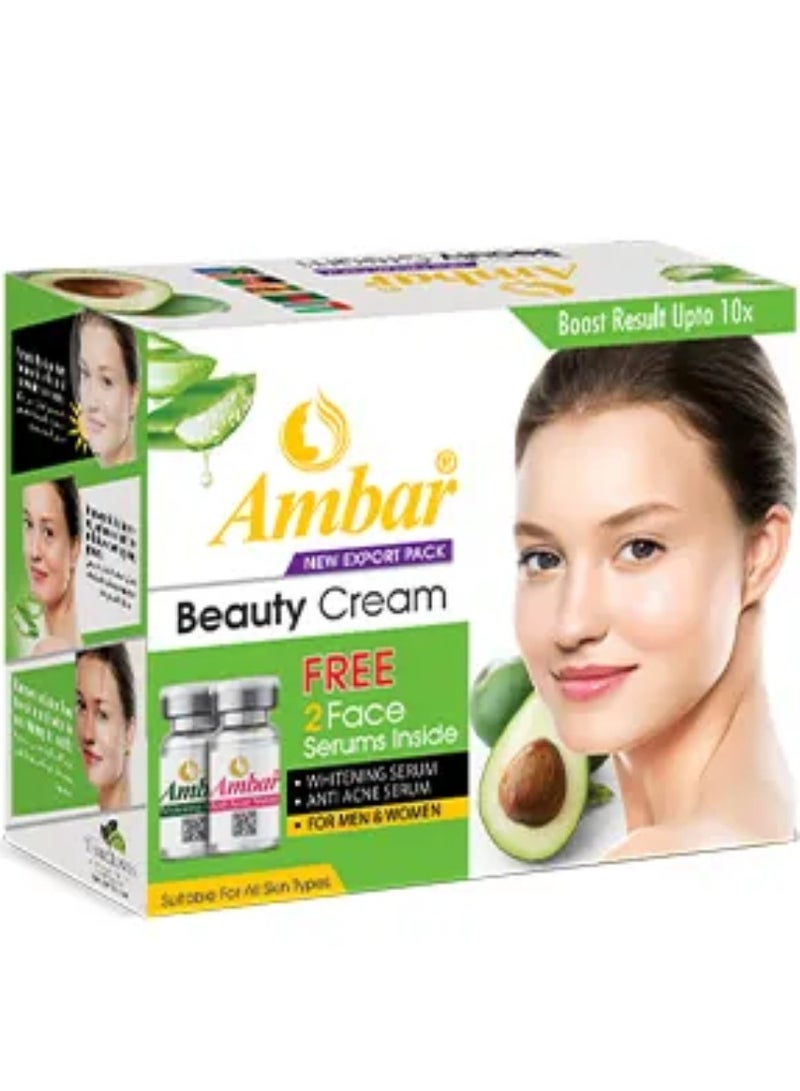Ambar Set Of Two Pieces Of Beauty Cream And Four Face Serum - Image 2