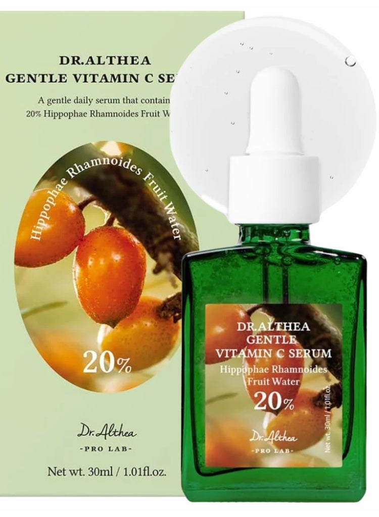 دي آر.ألثيا سيروم د. ألتيا فيتامين سي اللطيف – تفتيح وترطيب البشرة، 30 مل – توحيد لون البشرة وحماية مضادة للأكسدة - Image 1