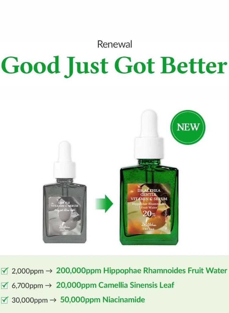 دي آر.ألثيا سيروم د. ألتيا فيتامين سي اللطيف – تفتيح وترطيب البشرة، 30 مل – توحيد لون البشرة وحماية مضادة للأكسدة - Image 4