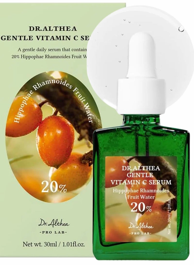Dr.althea Dr. Althea Gentle Vitamin C Serum – Brightening & Hydrating Face Serum, 30ml – Even Skin Tone & Antioxidant Protection  - Image 1