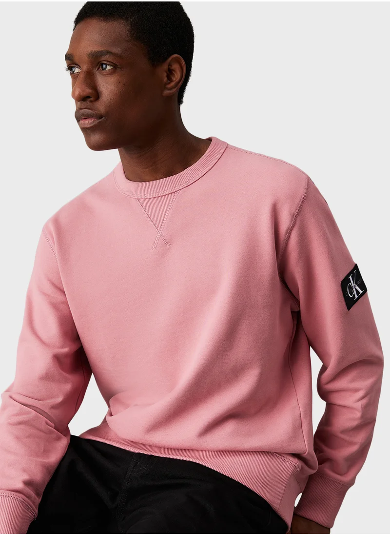 كالفن كلاين جينز Logo Crew Neck Sweatshirt