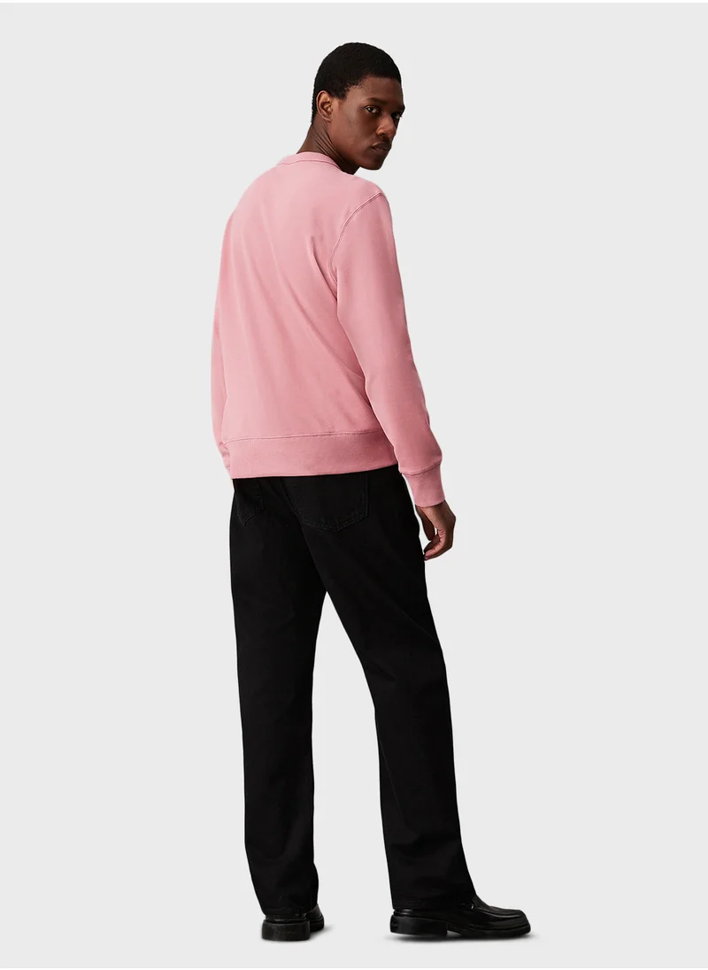 كالفن كلاين جينز Logo Crew Neck Sweatshirt