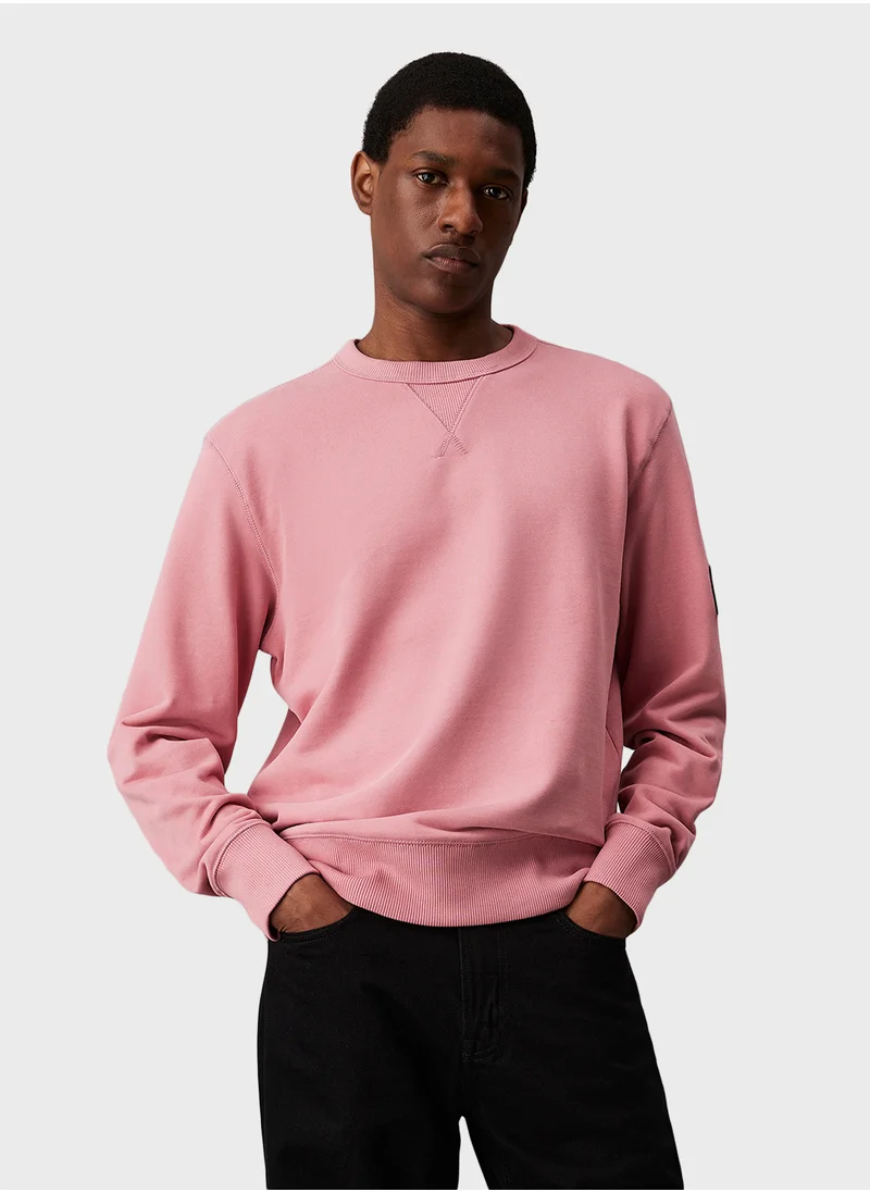 كالفن كلاين جينز Logo Crew Neck Sweatshirt