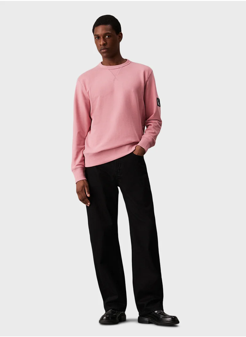 كالفن كلاين جينز Logo Crew Neck Sweatshirt