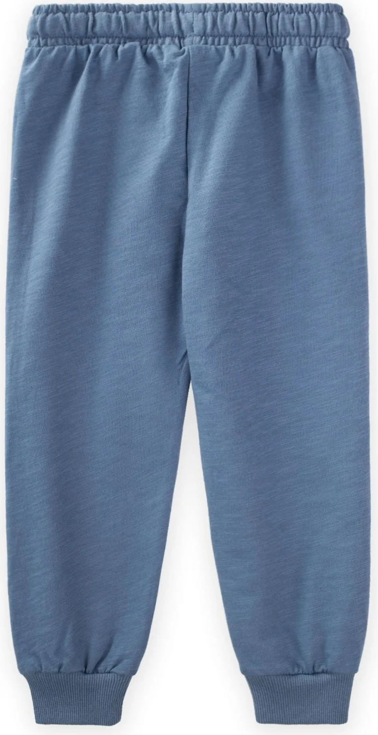 Cigit Cigit Seasonal Basic Tracksuit 2-10 Years Indigo Blue
