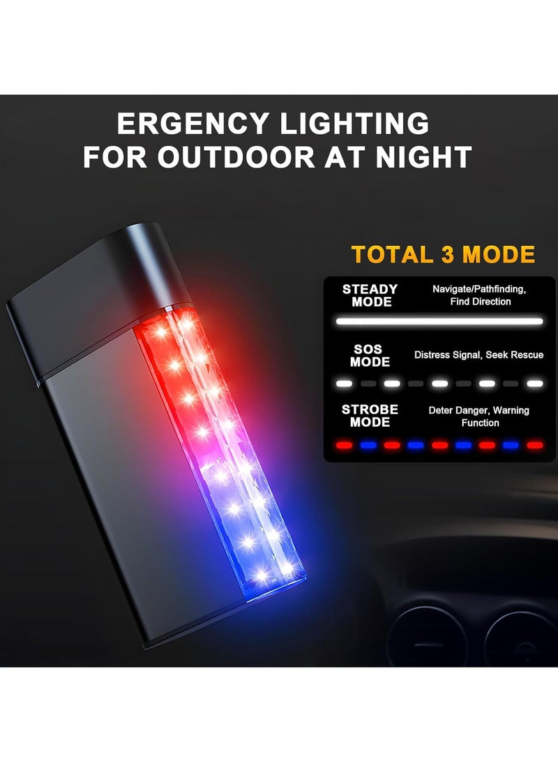 INSIJAM 3 In 1 Life Hammer With Seatbelt Cutter and Emergency SOS Led Light Car Window Breaker And Seat Belt Cutter Glass Breaker Car Safety Kit Car Must Haves Escape Tool - Image 4