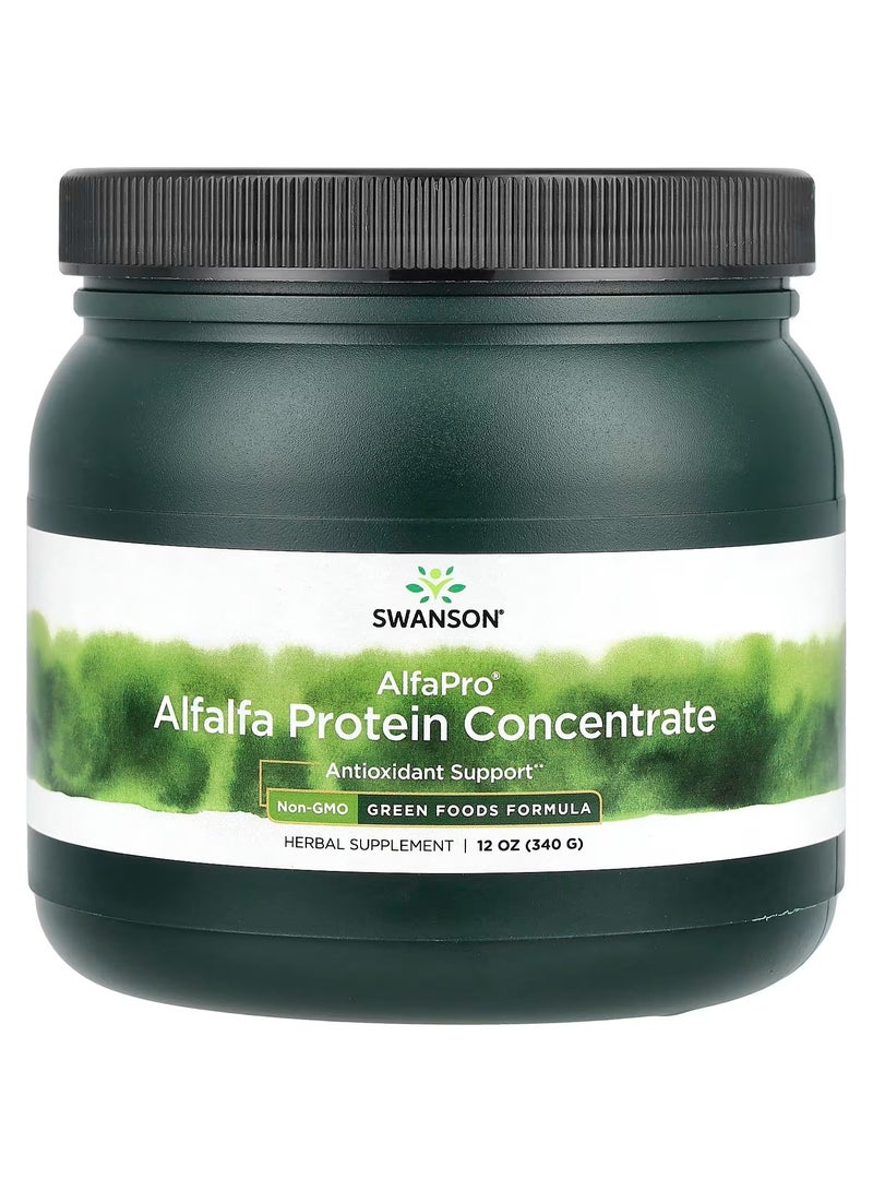 سوانسون، مُركّز بروتين البرسيم ألفا برو®، 12 أونصة (340 جم)