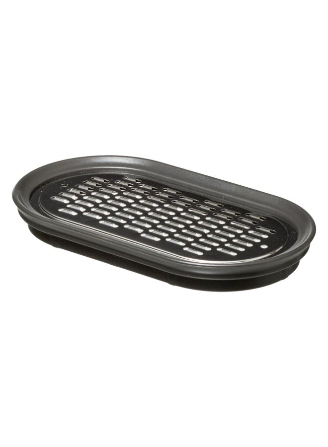 Five Simply Smart Stainless Steel Grater with Collection Box Grey and Clear 5.9 x 7.5 x 14 cm 151436 - Image 4