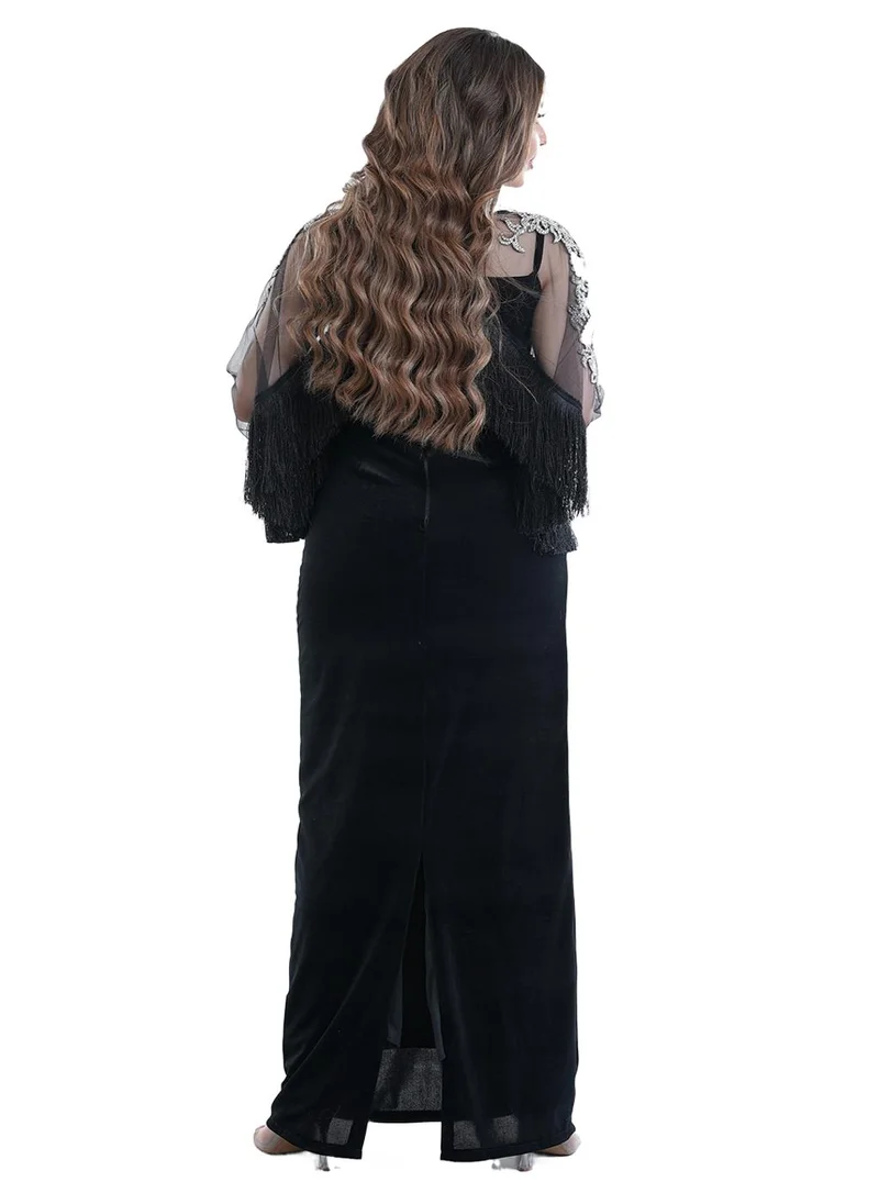TOP TATO Embellished Maxi Dress