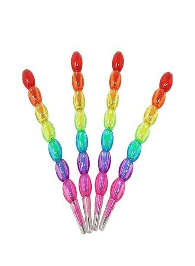 BOXO Kids Combo of Return Gift/Navratri Gift/Kanaya Pujan Gift | Kanjak Puja Return Gift Items for Kids Boys & Girls (Moti Pencil, Set of 4) - Image 1