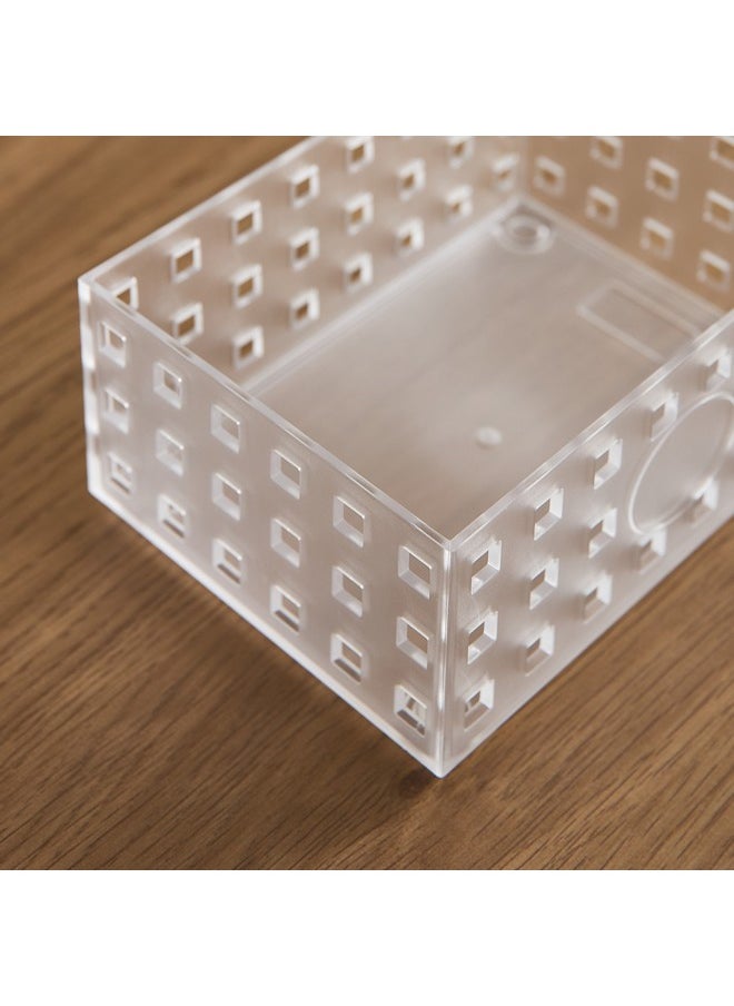 Home Box منظم تخزين سوها القابل للتكديس 15.5 × 11 × 6.5 سم  - Image 3
