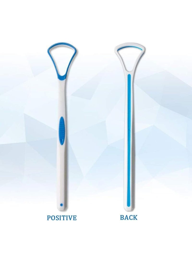Random Color 1PC Tongue Brush - Easy to Use Tongue Brush - Tongue Cleaner Tool - Multi-Color Mouth Scraper to Remove Bacteria and Bad Breath - Ergonomic Design for Deep and Fast Cleaning - Image 5