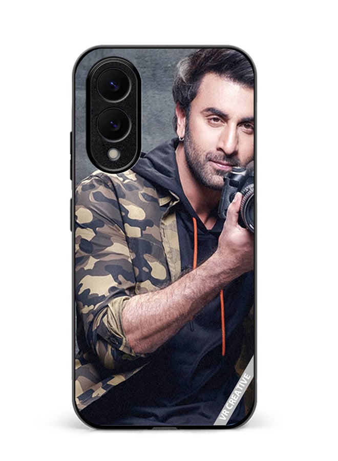 VR CREATIVE Protective Case Cover For Samsung Galaxy S25 Edge Bollywood Actor Ranbir Kapoor Design Multicolour