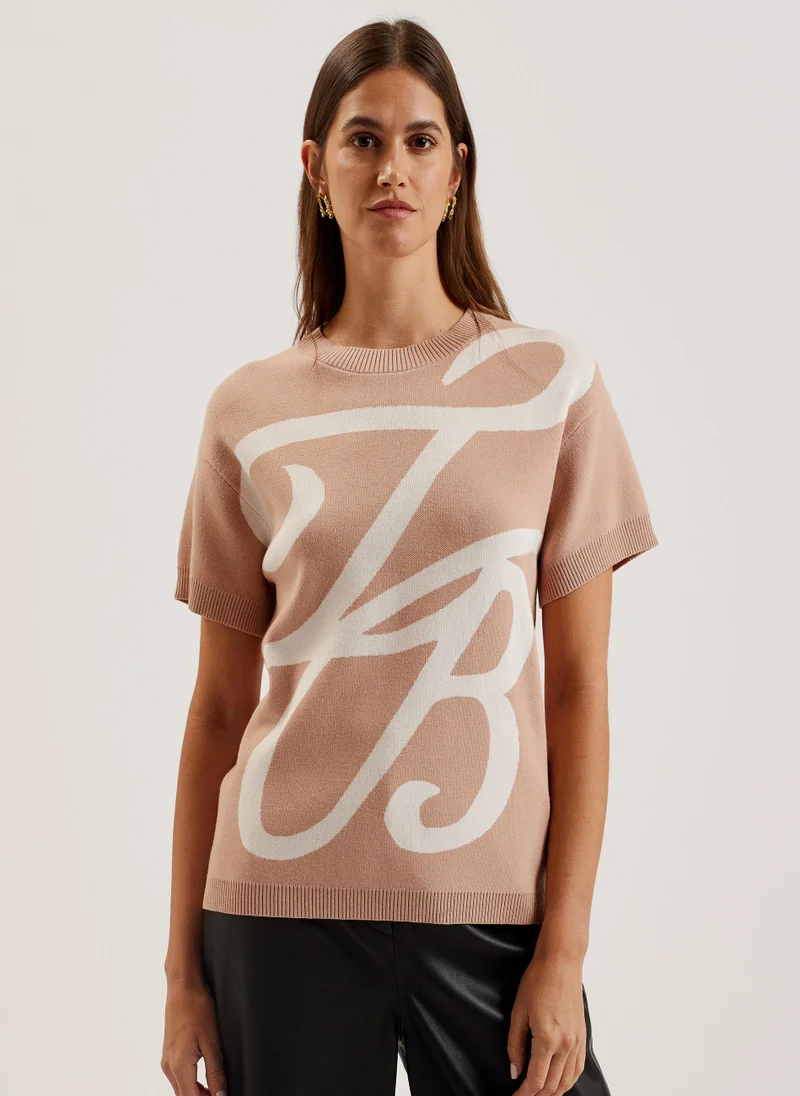 Ted Baker Knitted T-Shirt