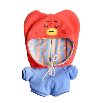 C- style youth league doll clothes suit Pu Zhi Yi Jin Taiheng Min Qi Tian Yi Guo Jin Nan Jun doll C style red heart sweater jumpsuit 
