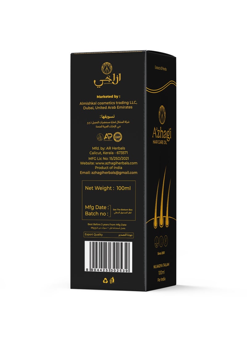 ازاجي زيت الشعر العشبي أزهاجي 100 مل - Image 4