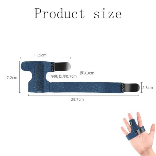 Zytiqt Multipurpose Finger Splint Support, Finger Support for Pain Relief, Adjustable Finger Splint for Index Middle Ring Finger, Ideal for Daily Use and Sports Injury - Image 2