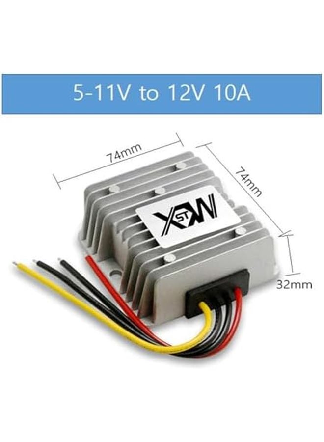 5 فولت 6 فولت 9 فولت إلى 12 فولت 10 أمبير محول طاقة تعزيز 5 أمبير 8 أمبير وحدة تصعيد جهد الخرج - Image 3