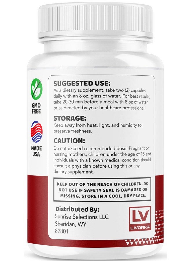 LIVORKA (2 Pack) Nerve Freedom Pro - NerveFreedom Pro Capsules, NerveFreedom Supplement Support, NerveFreedom Pro Pills All Natural Ingredients, Nerve Health Support Advanced Formula, 120 Capsules for 2 Month - Image 5