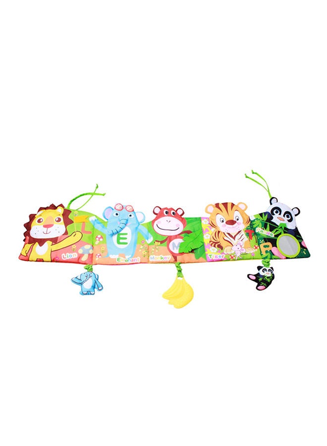 NIBEMINENT Baby Crib Bumper With Rattle Teether  - Image 1