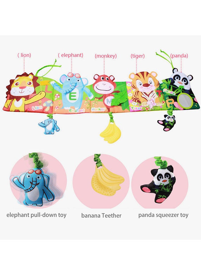 NIBEMINENT Baby Crib Bumper With Rattle Teether  - Image 2