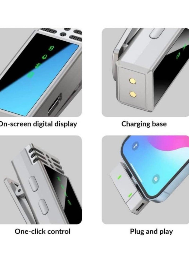 Jmary MW-15 Dual Lavalier Microphone for Android Type-C Devices – Plug & Play Wireless Mic with Charging Case, 48-Hour Battery Life, 20m Wireless Range, Perfect for Video Recording, Interviews, YouTube Vlogging, Podcasting, Smartphones, Tablets & Laptops - Image 2