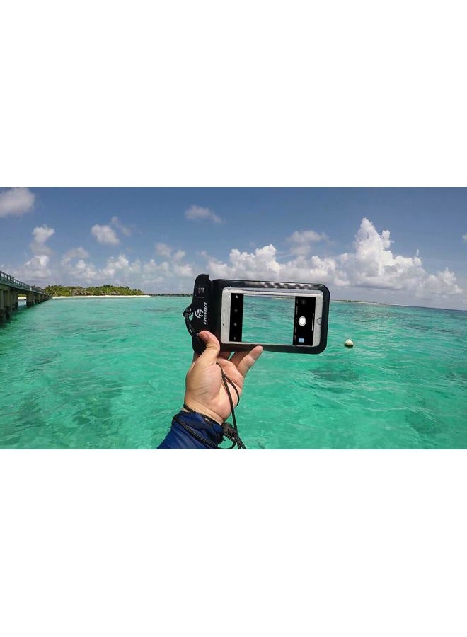 Freegrace (Phone Case) - Freegrace Premium Waterproof Pouch Set with Waist/Shoulder Strap - Best Way to Keep Your Phone and Valuables Dry and Safe - Perfect for Boating Swimming Snorkelling Kayaking Beach Water - Image 2