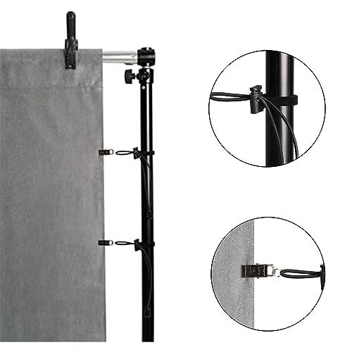 VinylBDS Background Backdrop Clips Clamps Holder for Photo Video Studio,36 Pack,Black - Image 2
