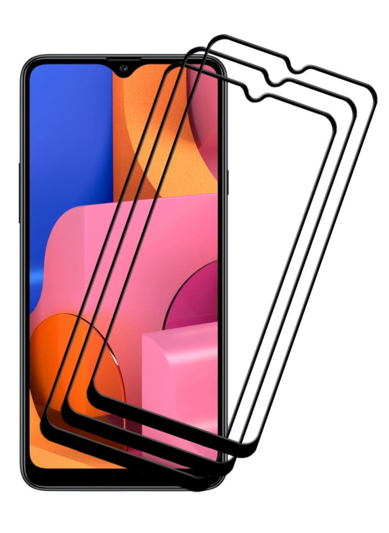 ACLIX 3 Pieces Antistatic ESD Dustproof Premium Quality High Definition Tempered Glass Screen Protector Designed For Samsung Galaxy A20s - Image 1